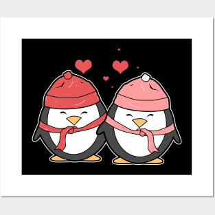 Penguin Love Posters and Art